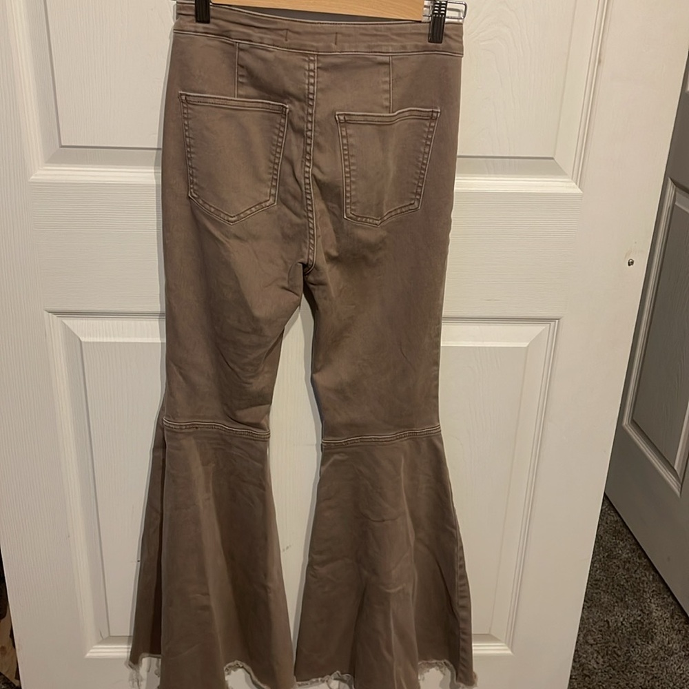 Free People Just Float On Flare Jeans - image 3